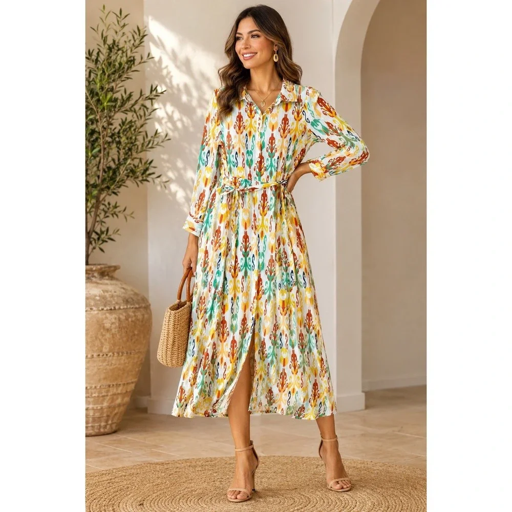 orange shirt dress zara Zara Orange Oversized Shirt Dress Sz L